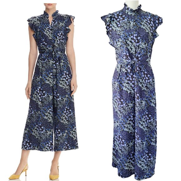 Rebecca Taylor Floral Jumpsuit - Picture 4 of 6